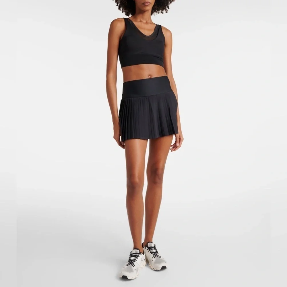 ALO YOGA Grand Slam pleated tennis skirt